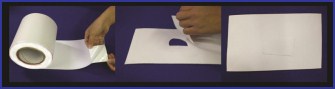 Tarp Tape Application Tarp Tape Application